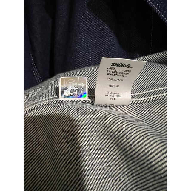 Supreme(シュプリーム)のSupreme / Smurfs™ Denim Trucker Jacket メンズのジャケット/アウター(Gジャン/デニムジャケット)の商品写真