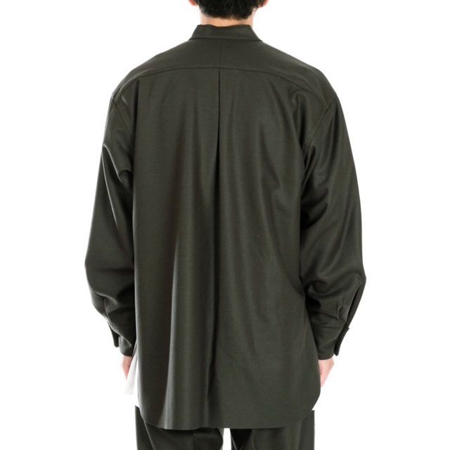 新品】MARKAWARE 21AW バンドカラーシャツ | www.tspea.org