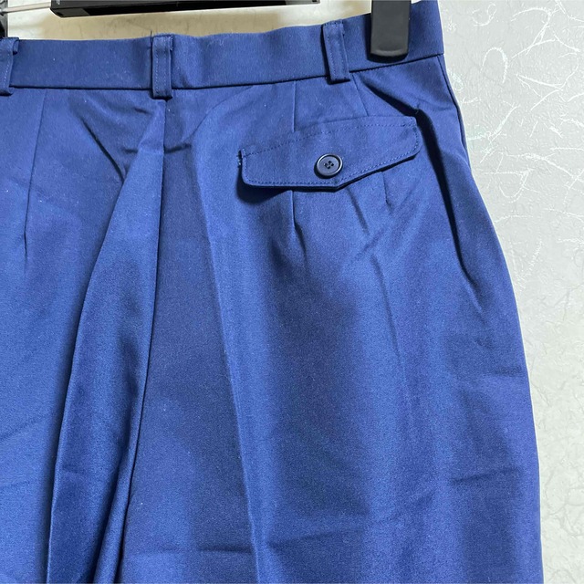 ノーブランド 紺ワークパンツ メンズのパンツ(ワークパンツ/カーゴパンツ)の商品写真