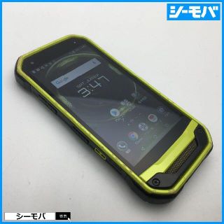 キョウセラ(京セラ)の◆SIMフリー良品au京セラ TORQUE G03 KYV41 グリーン 560(スマートフォン本体)