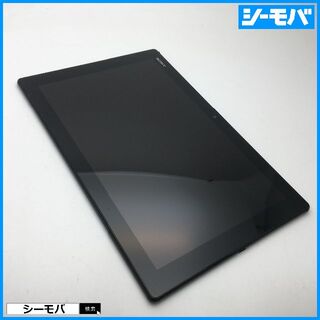 ソニー(SONY)の◆R562SIMフリーXperia Z4 Tablet SOT31黒中古訳有(タブレット)