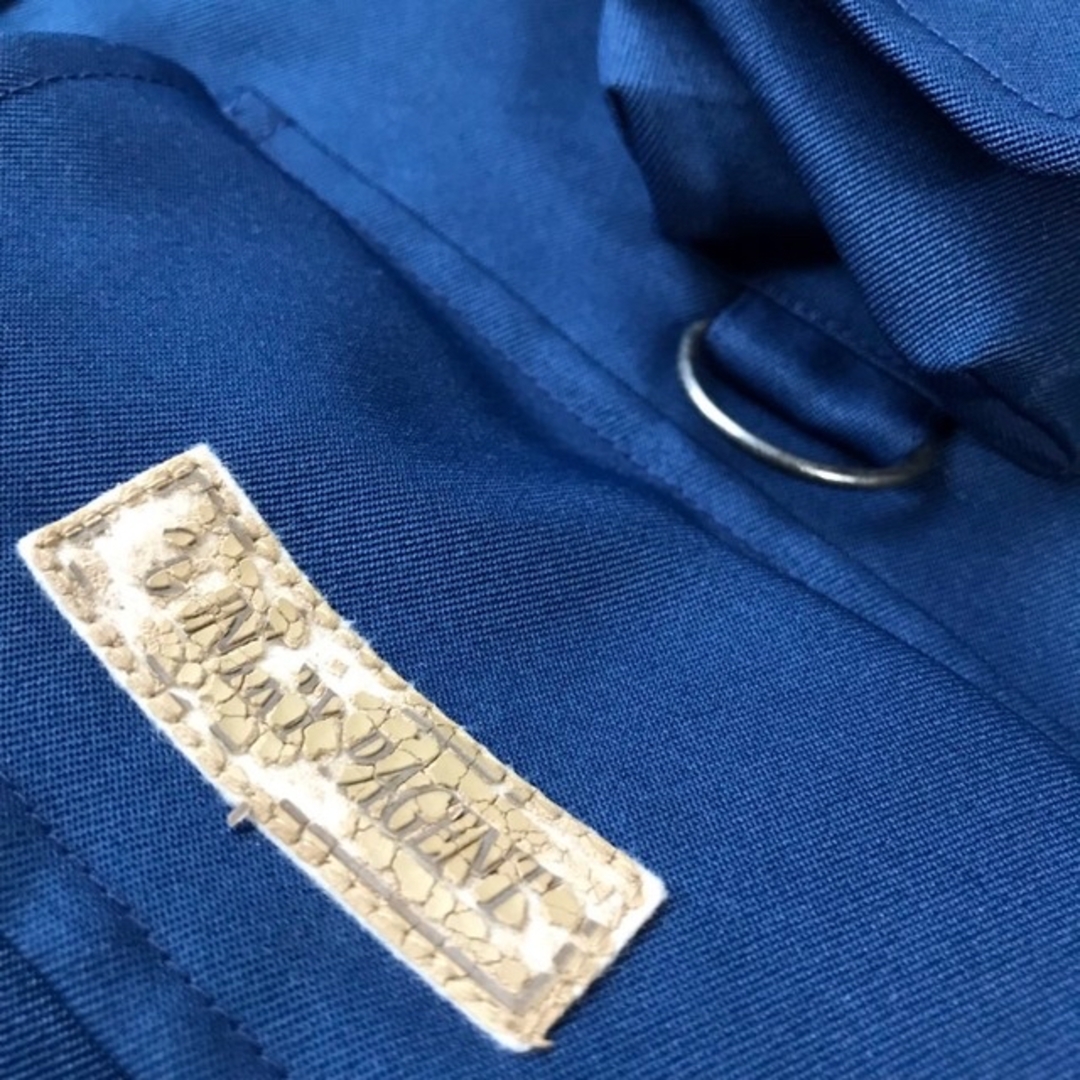 Vtg 80年代90年代 フィッシングベスト 総裏地メッシュ ネイビー