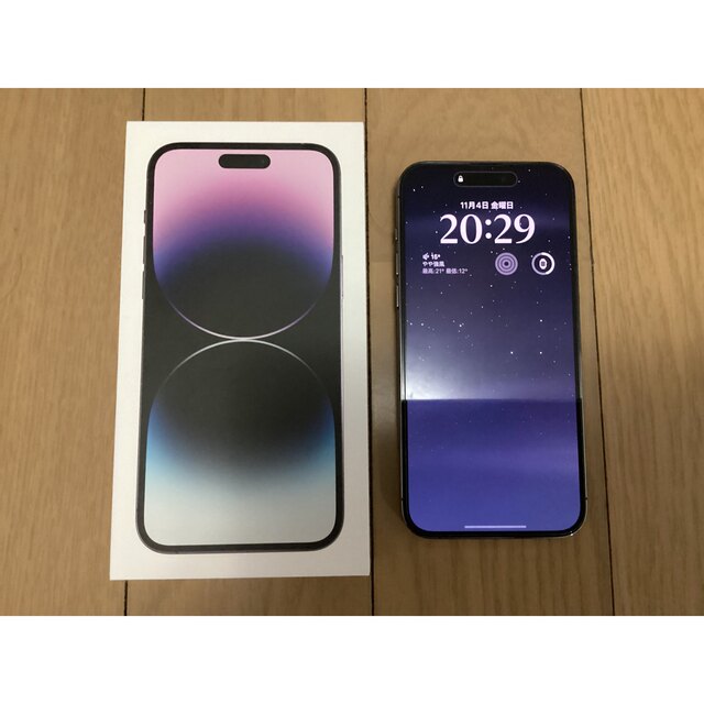 iPhone14 Pro Max 256GB ディープパープル SIMフリー