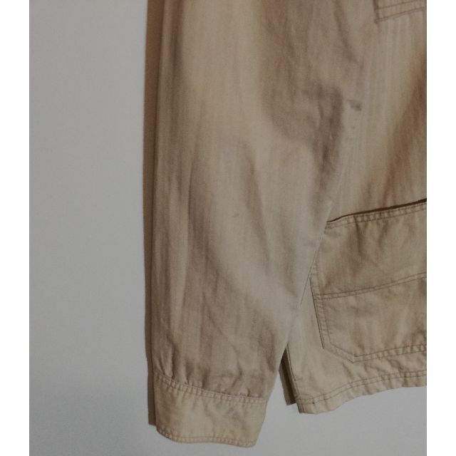 159 STUSSY カバーオール 裏バンダナ柄 L フィールドジャケット