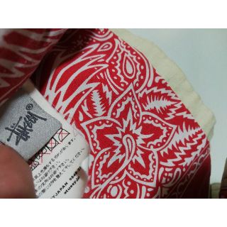 159 STUSSY カバーオール 裏バンダナ柄 L フィールドジャケット