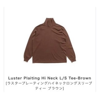 オーラリー(AURALEE)のauralee LUSTER PLAITING HI NECK L/S TEE4(Tシャツ/カットソー(七分/長袖))