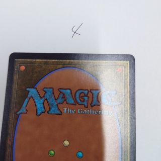 マジックザギャザリング(マジック：ザ・ギャザリング)のMTGカード裏面4(シングルカード)