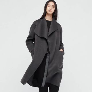 ユニクロ(UNIQLO)のタグ付き新品ユニクロ　＋Ｊ　カシミヤブレンドノーカラーコート　ジルサンダーコラボ(チェスターコート)