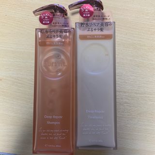 プルント ディープリペア 美容液 シャンプー トリートメント 380ml 各1本