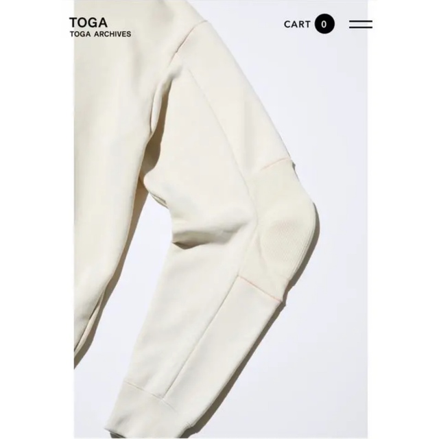 TOGA(トーガ)のtogavilirisトーガヴィリリーススウェット HYKE togapulla メンズのトップス(スウェット)の商品写真