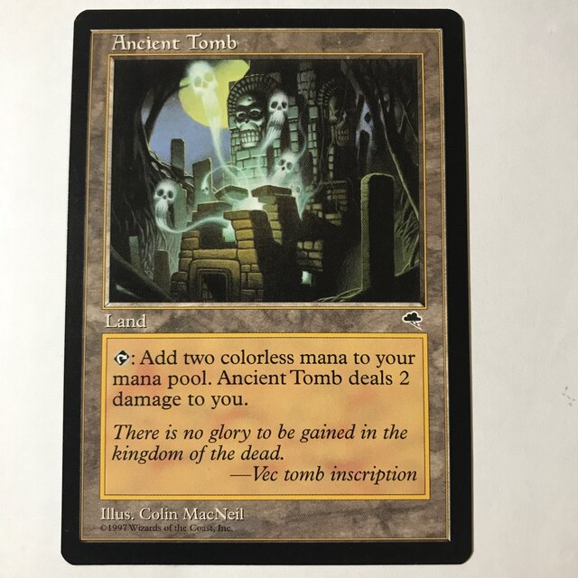 古えの墳墓　Ancient Tomb 英語　mtg マジックザギャザリング