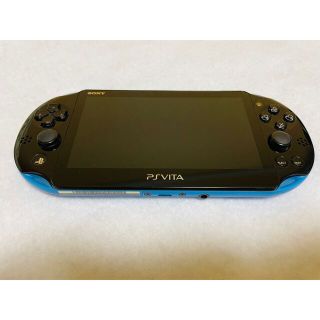 プレイステーションヴィータ(PlayStation Vita)のPSVita PCH-2000 本体 ブルーブラック 動作確認済み(家庭用ゲーム機本体)