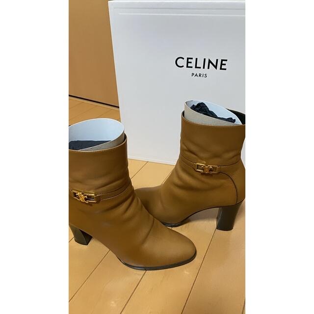 CELINE クロード アンクルブーツ カーフスキン | フリマアプリ ラクマ