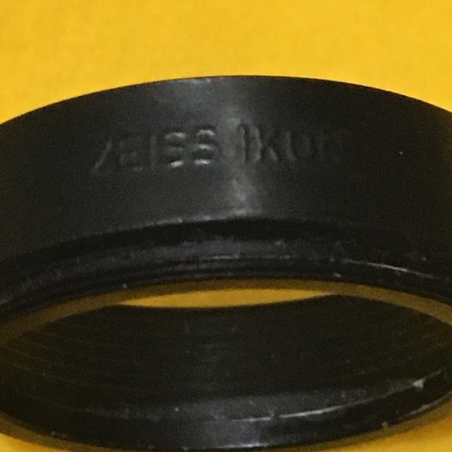 LEICA(ライカ)のZEISS IKON Φ30.5mm ビンテージ 珍品小径 ドイツフード スマホ/家電/カメラのカメラ(レンズ(単焦点))の商品写真