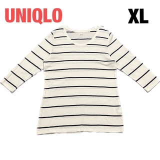 ユニクロ(UNIQLO)の【UNIQLO】Tシャツ 7分袖(Tシャツ(長袖/七分))
