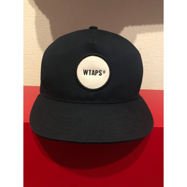 wtaps キャップ　ネイビー