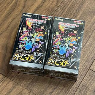 ポケモン(ポケモン)のシャイニースターv box 未開封　シュリンク付き　2箱(Box/デッキ/パック)