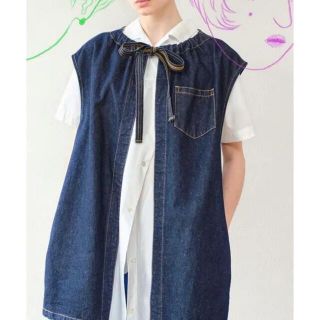 ビューティアンドユースユナイテッドアローズ(BEAUTY&YOUTH UNITED ARROWS)のSODUK wavedenim jacket デニムベスト(ベスト/ジレ)