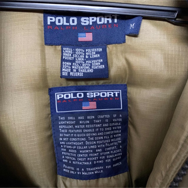 90s Polo sport ポロ　スポーツ　ダウンジャケット