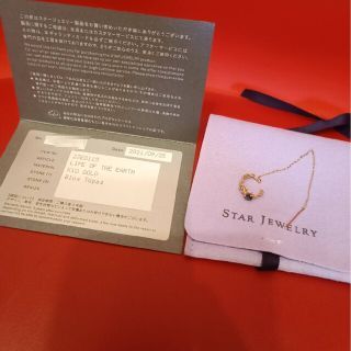 STAR JEWELRY - K10 ピアス/イヤーカフ LIFE OF THE EARTH