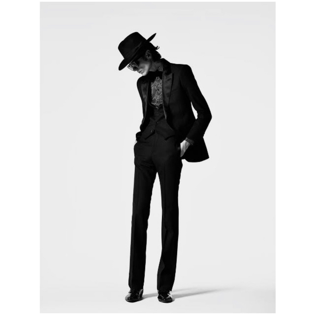 saint laurent paris 2016a/w ブラックジャケット 44