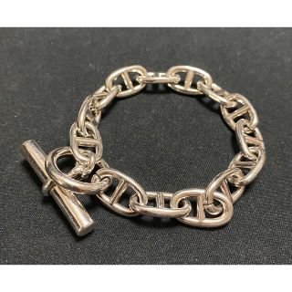 ノーブランド アンカーデザイン シェーヌダンクル型 ブレスレット