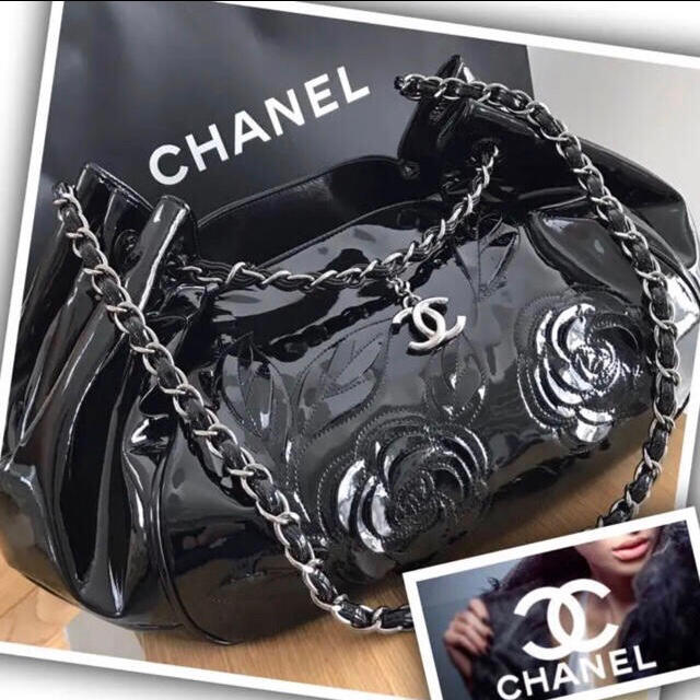 【超可愛い】CHANEL バッグ/チェーン ショルダーバッグ  パテントレザーショルダーバッグ