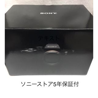 ソニー(SONY)の極美品 α7IV α7 Ⅳ ボディソニーストア 保証 5年 シャッター 極小(ミラーレス一眼)