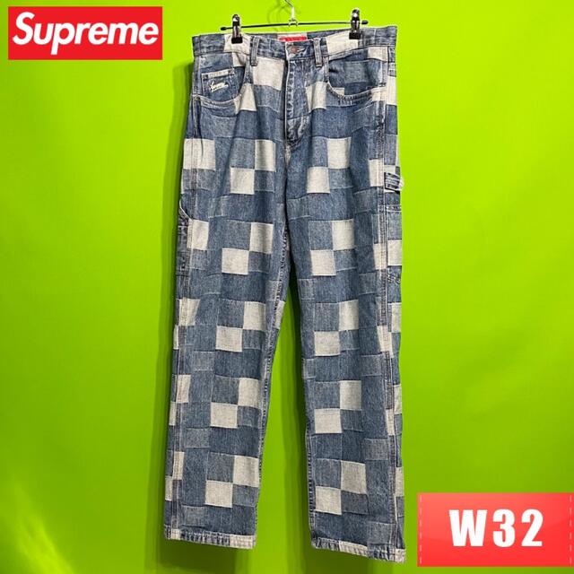 Supreme Patched Denim Painter Pant W32