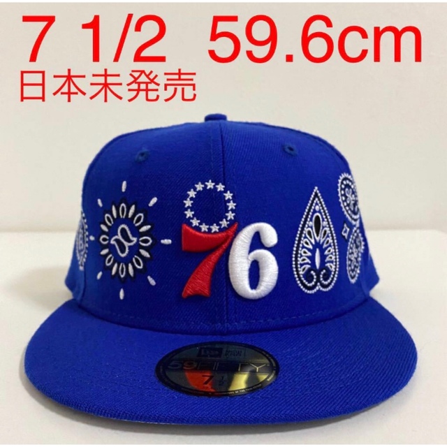 ツバ裏グレー New Era 1/2 Cap ニューエラ 76サーズ キャップ