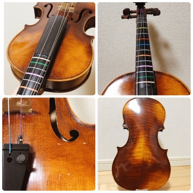 【週末価格】ヴァイオリン　チェコスロバキア製　Stradivarius モデル 楽器の弦楽器(ヴァイオリン)の商品写真