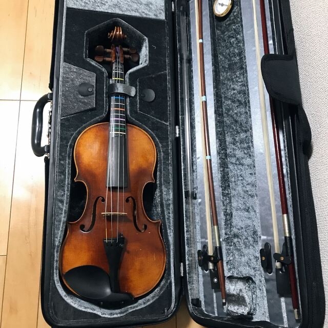 【週末価格】ヴァイオリン　チェコスロバキア製　Stradivarius モデル 楽器の弦楽器(ヴァイオリン)の商品写真