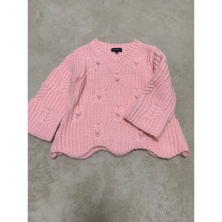 ユナイテッドアローズグリーンレーベルリラクシング(UNITED ARROWS green label relaxing)の値下げします！美品★グリーンレーベル ニット 女の子　95㎝(ニット)