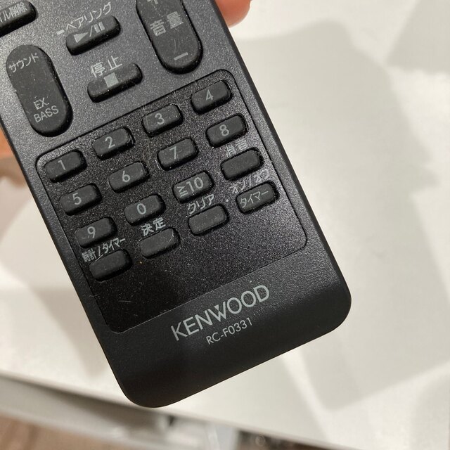 KENWOOD ステレオリモコン スマホ/家電/カメラのカメラ(その他)の商品写真