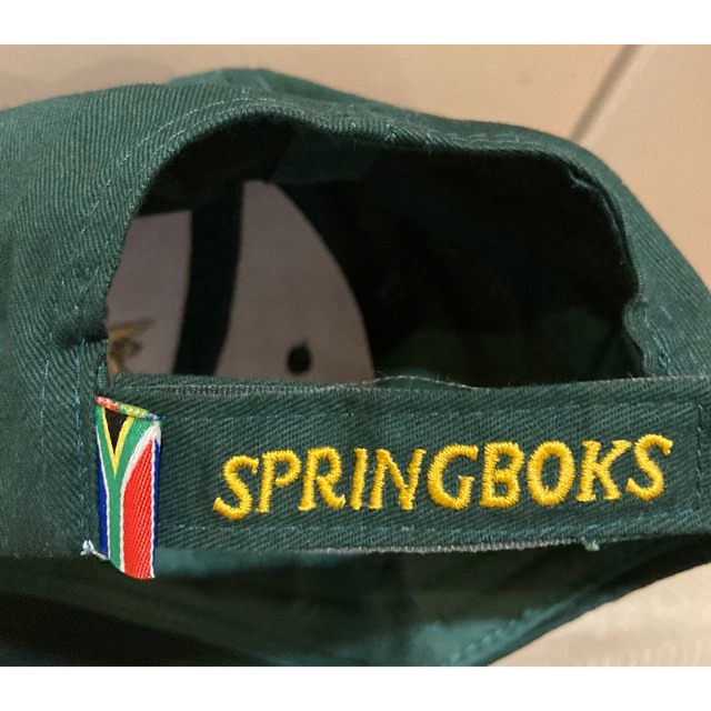 ラグビー南アフリカ代表スプリングボクス　キャップ スポーツ/アウトドアのスポーツ/アウトドア その他(ラグビー)の商品写真