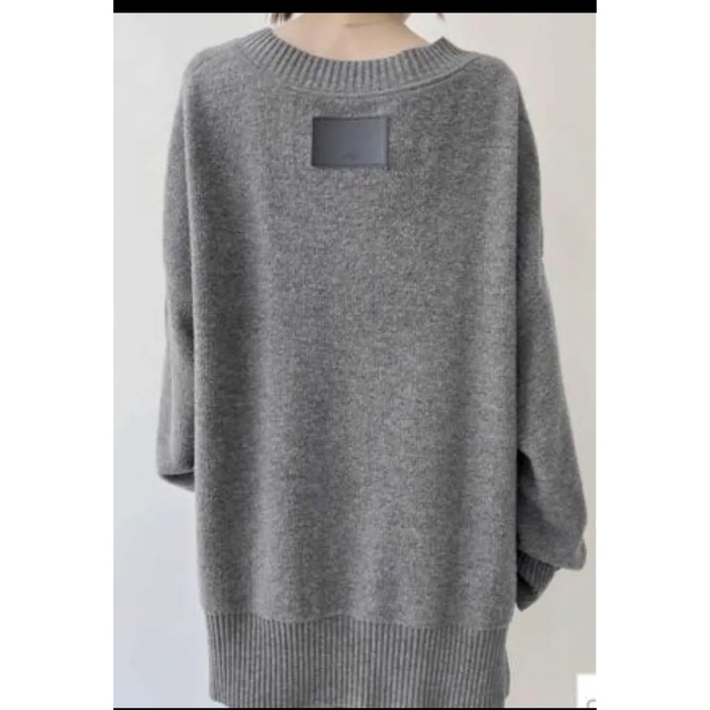 L'Appartement DEUXIEME CLASSE(アパルトモンドゥーズィエムクラス)のELE STOLYOF Wool Pile Reversible Knit レディースのトップス(ニット/セーター)の商品写真