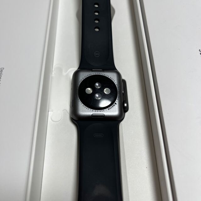 Apple Watch - アップルウォッチ 本体 series3 38mm GPSモデル 美品の