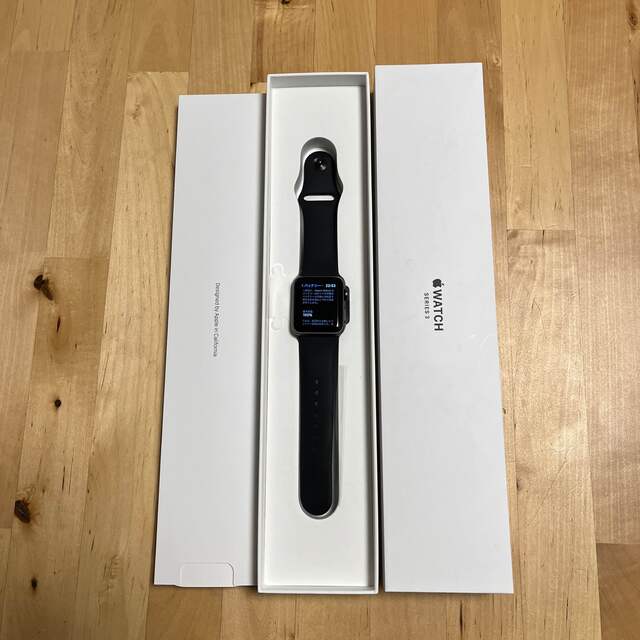 アップルウォッチ 本体 series3 38mm GPSモデル 美品-