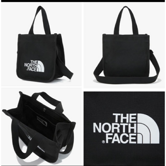 THE NORTH FACE(ザノースフェイス)の【新品】THE NORTH FACE ザノースフェイス ミニトート（ブラック） レディースのバッグ(トートバッグ)の商品写真