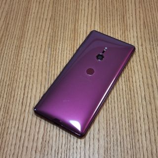 エクスペリア(Xperia)のSO-01L Xperia XZ3 ボルドーレッド(スマートフォン本体)