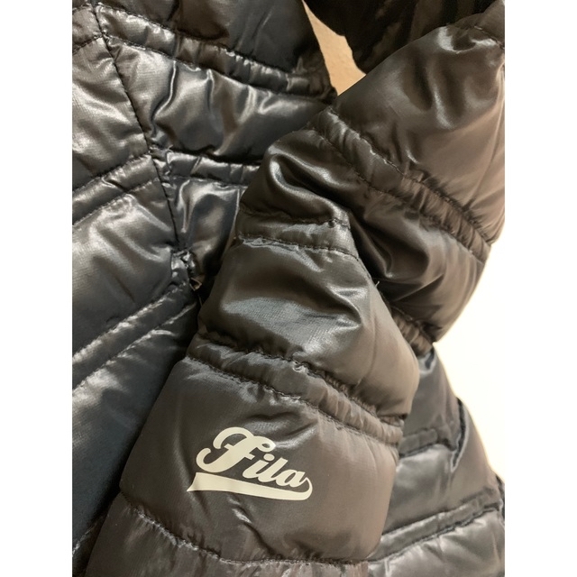 FILA(フィラ)の【美品】ダウンコート　軽量　ブラック　フィラゴルフ レディースのジャケット/アウター(ダウンコート)の商品写真