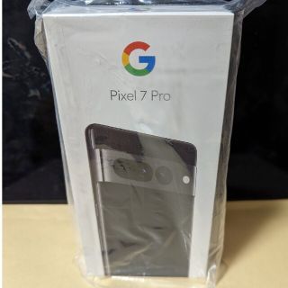 グーグルピクセル(Google Pixel)のGoogle Pixel 7 Pro Black 新品未開封(スマートフォン本体)