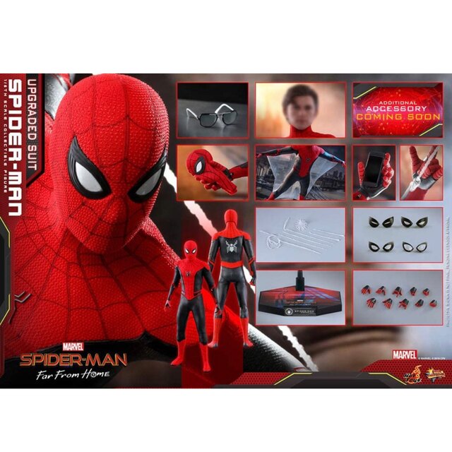 ホットトイズ 1/6 スパイダーマン(アップグレードスーツ版)ファーフロムホーム エンタメ/ホビーのフィギュア(アメコミ)の商品写真