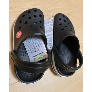 クロックス(crocs)のラスト　クロックバンド　ブラック(サンダル)