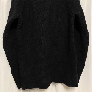 希少 90sドリスヴァンノッテン デザインタートルネックニット 黒