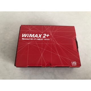 エヌイーシー(NEC)のWiMAX2+ SPEEDWi-FiNEXTWX05モバイルルーターType C(その他)