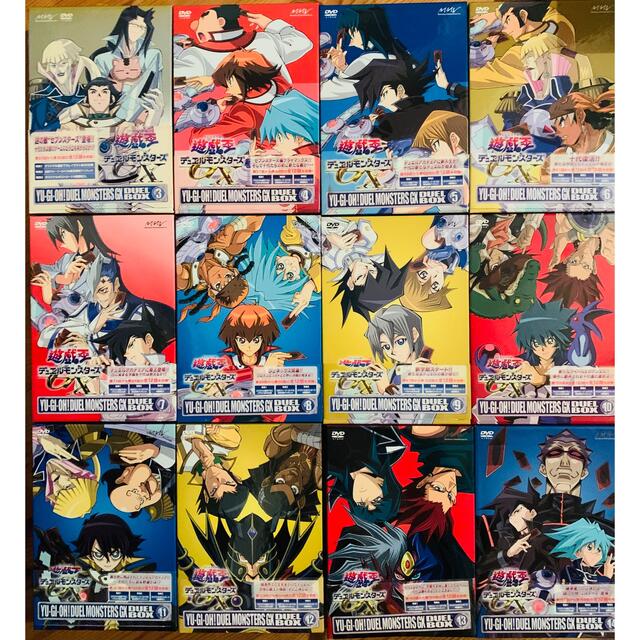 遊☆戯☆王 GX DVDシリーズ DUEL BOX 3巻〜14巻〈各3枚組〉