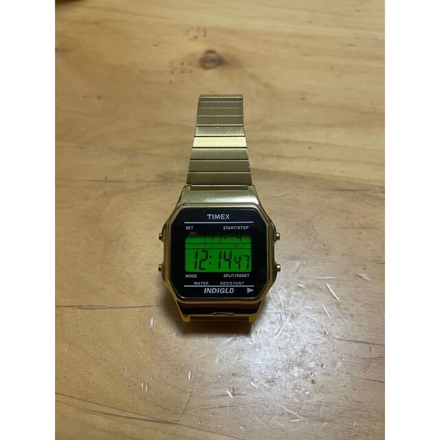 Supreme Timex DigitalWatch ゴールド