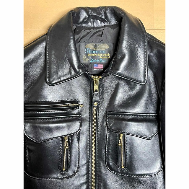 希少品】ショット GENUINE HORSEHIDE レザー - www.shape-obstacles.com