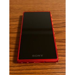 ウォークマン(WALKMAN)のSONY WALKMAN A105レッド(ポータブルプレーヤー)